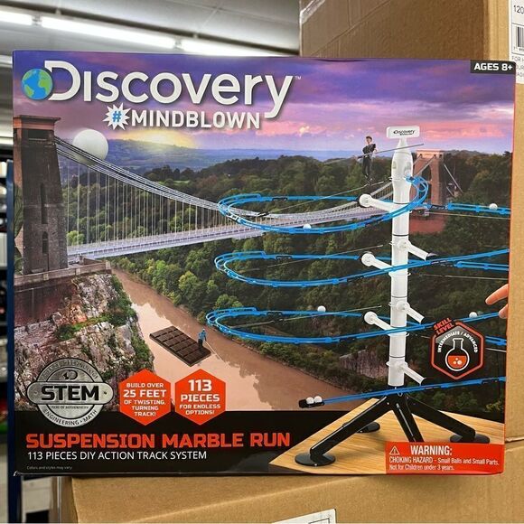 Discovery Suspension Marble Run Kit, STEM Toy! NEW! - Picture 2 of 4